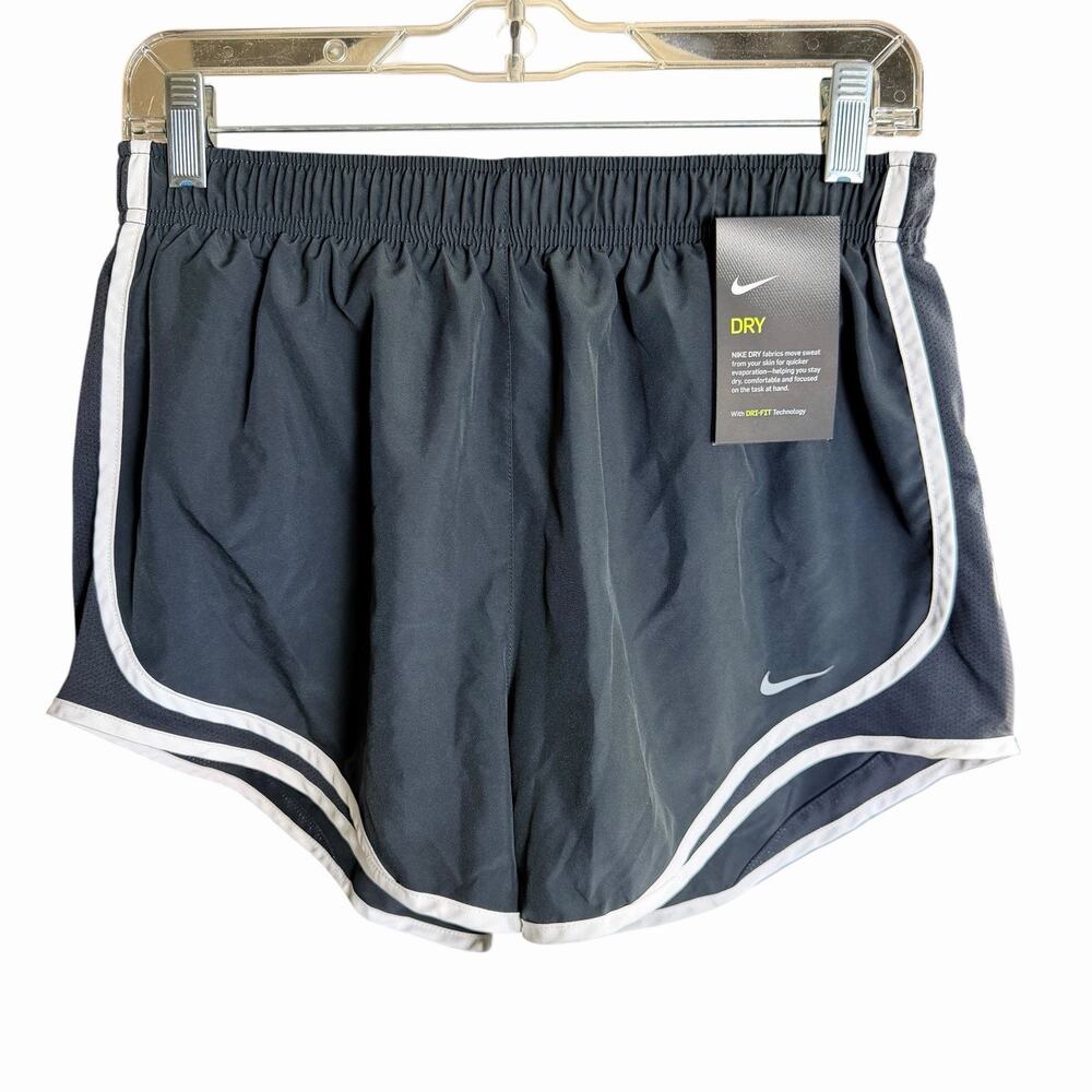 Nike Tempo Dri-FIT Women's Brief-Lined Running Shorts 831558 L Black Sports NWT - Picture 1 of 10